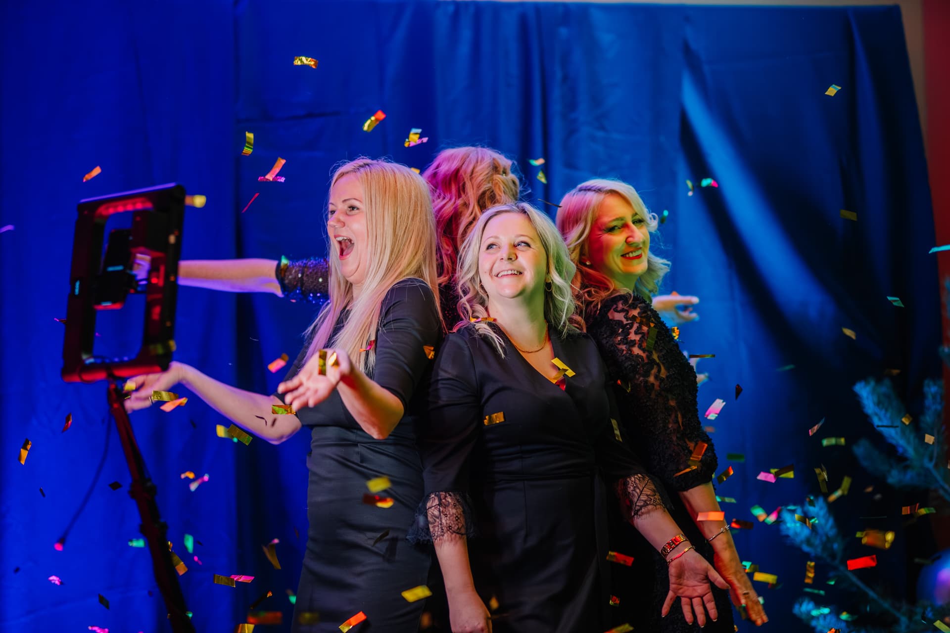 Tulsa 360 Photo Booth Rental Action Shot 1